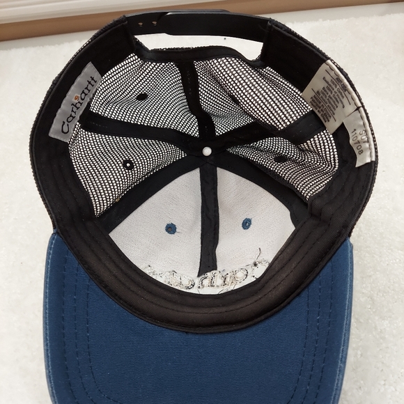 Men's Carhartt half mesh adjustable snapback baseball cap. - Picture 8 of 8